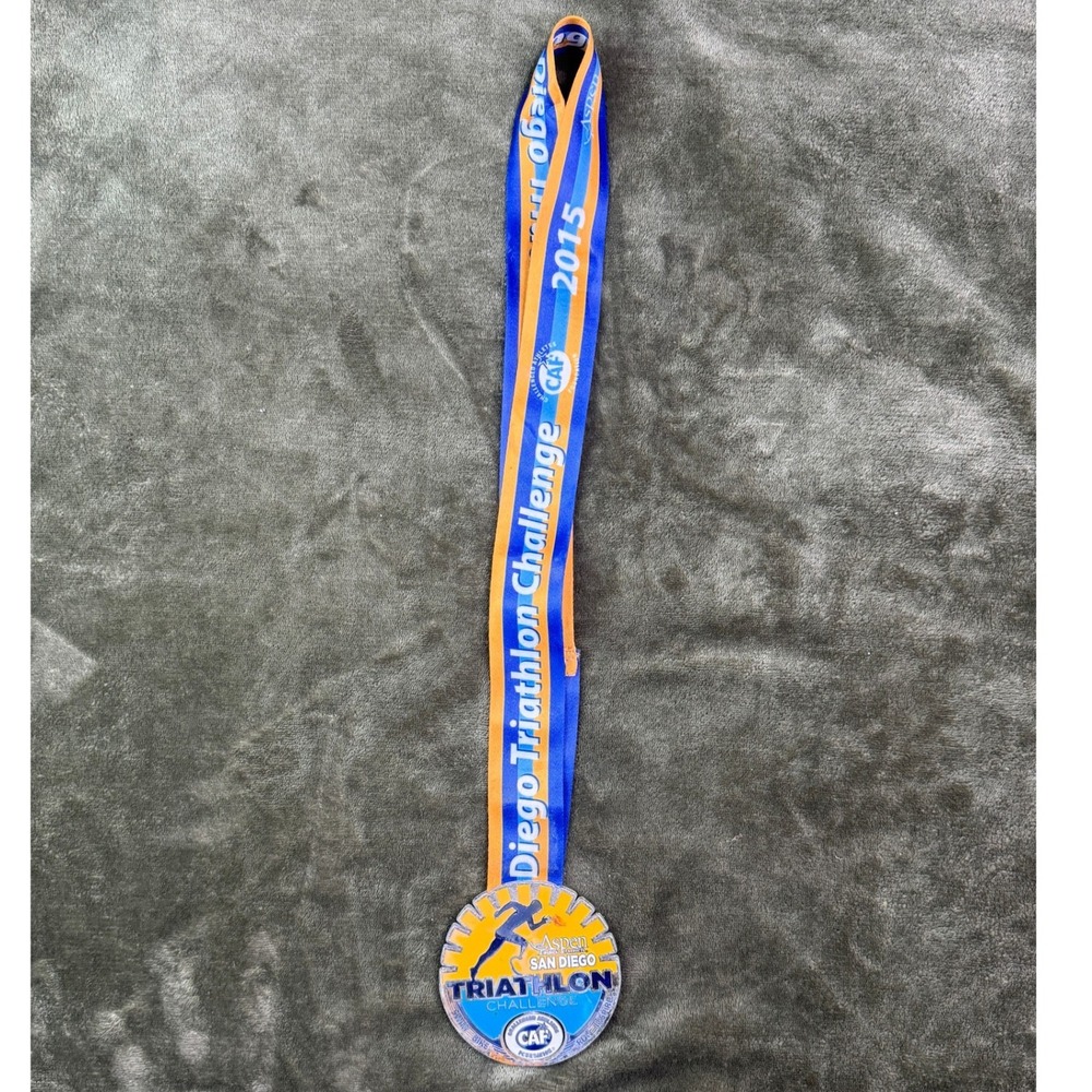 Aspen San Diego Triathlon Challenge 2015 Finisher Medal CAF‎ October 18 8oz